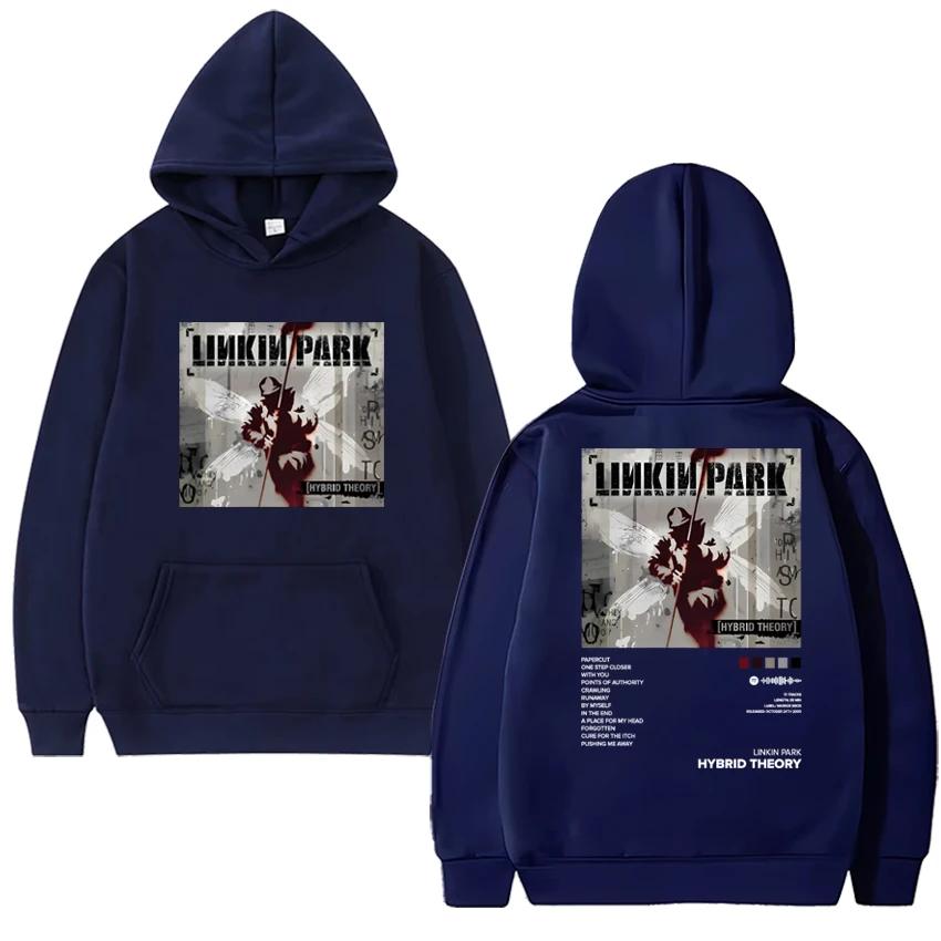 2025 Lincoln Park Hoodies for Men and Women Harajuku Retro Printed Sweatshirts for Men and Women Unisex Long-sleeved Streetwear