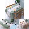 Elegant Waterproof Oilproof Tablecloth Cover Protector For Simple Home Dining Decor