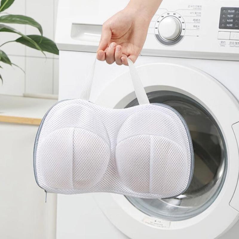 Anti-Deformation Bra Laundry Bag Thickening Fine Mesh Portable Household Washing Machine Washing Bag Anti-Wear Strong Durable