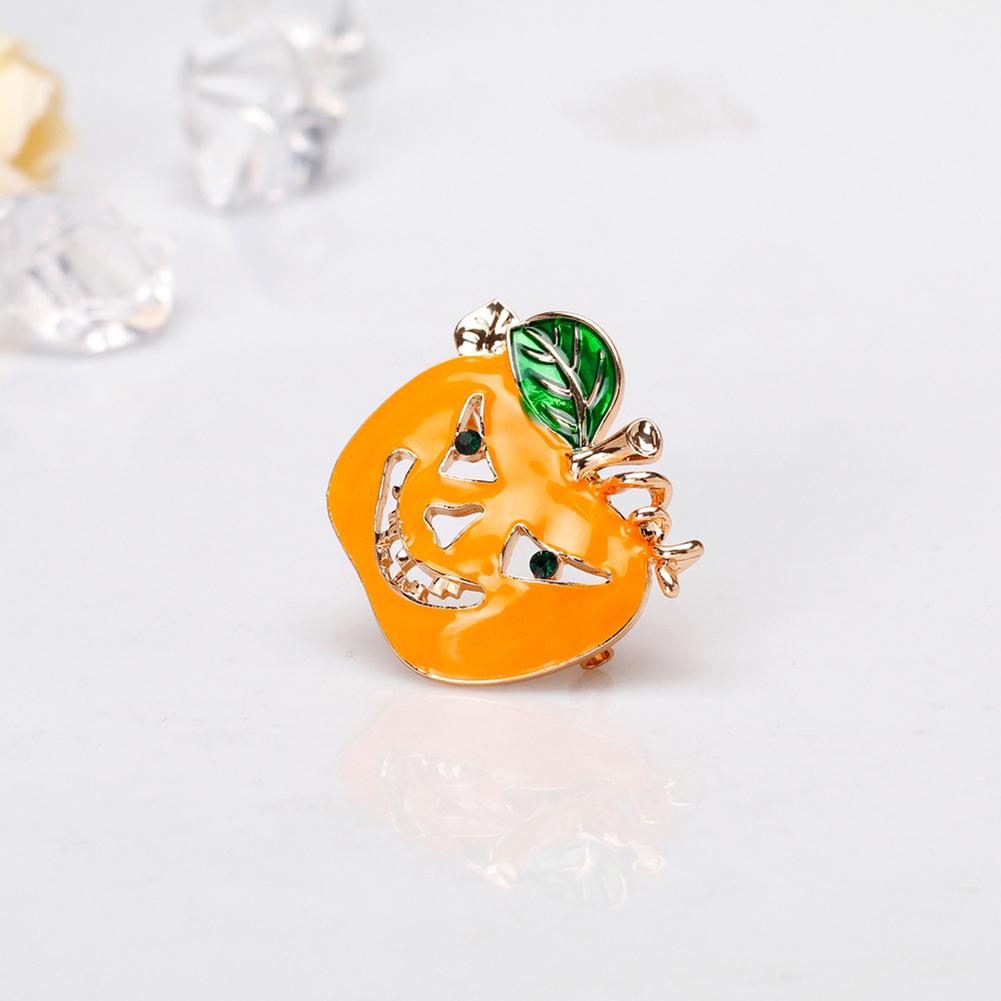 Fashion Women Cartoon Halloween Pumpkin Brooch Perfect Wear Decoration
