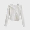 "Women's 2024 German Velvet Slim-Fit Hooded Cardigan: Trendy Hot Girl Style for Autumn/Winter"