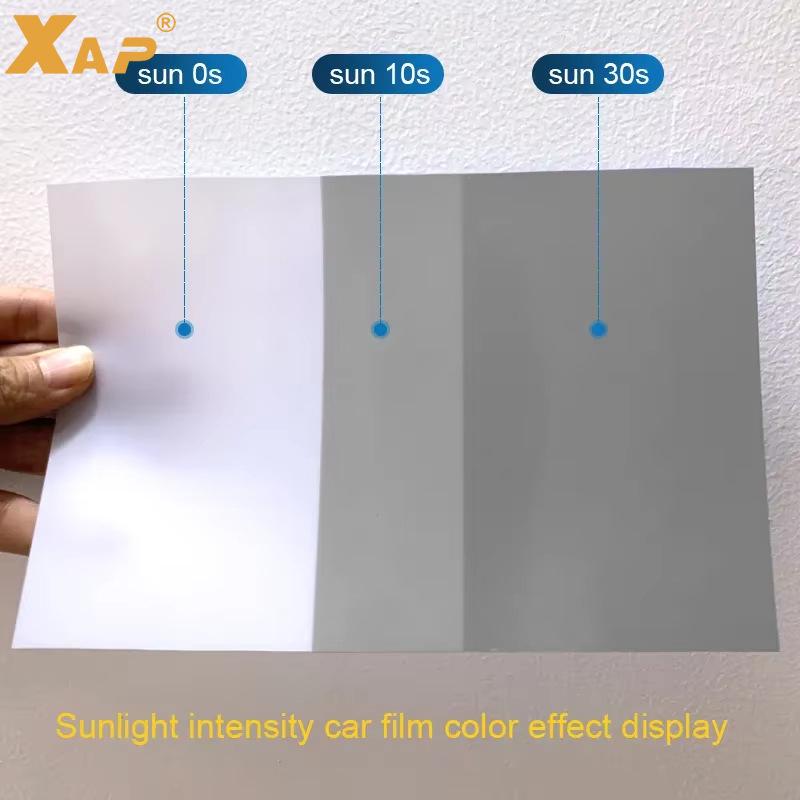 Tesla Cybertruck Scratch-Resistant Self-Healing Headlight Film (White to Black TPU)