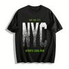 New York City Style Authentic Casual Wear Unisex Daily Top Pure Cotton T-shirt