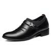 Fashion Men's Business Genuine Leather White Shoes Mens Dress Shoes Luxury Shoes Men Designers Wedding Shoes for Men 7CM Increasing
