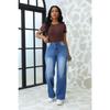 Neuer Stil Jeans Vintage Straight Locker Lässig Stilvoll Vielseitig Pendeln