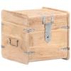 Storage Chest 40x40x40 cm Solid Acacia Wood