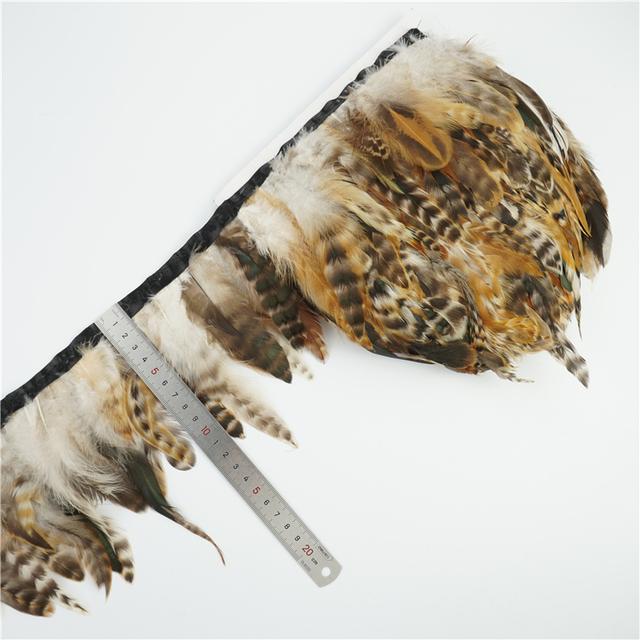 

1 метр натуральное перо петуха фазана украшение декоративные перья ремесла лента муха веревка материал лента DIY украшение