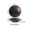 Japanese Style Ceramic Lotus Leaf Shallow Plate