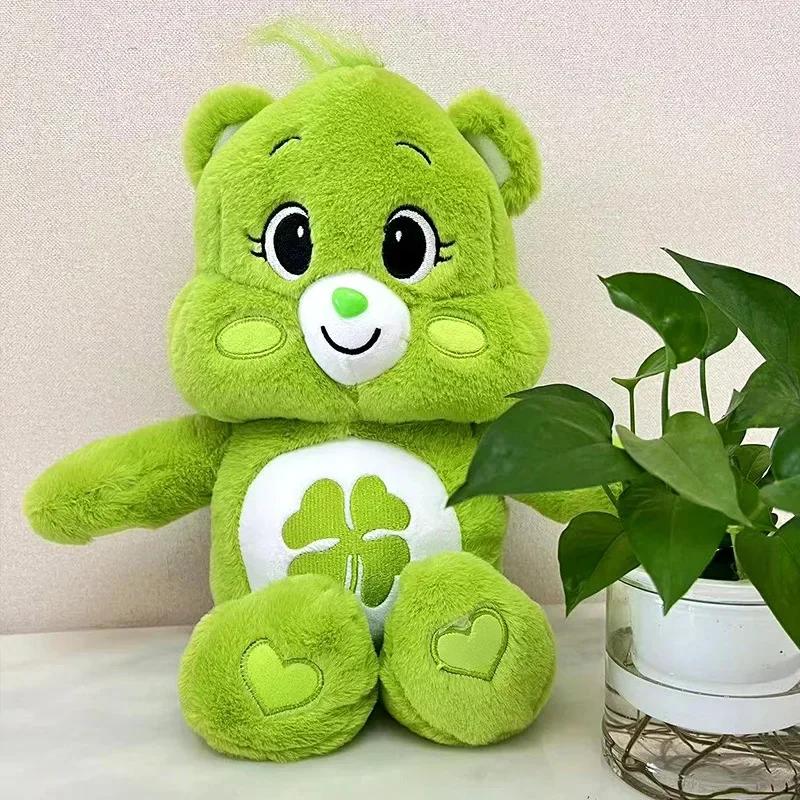 Anime Cartoon Care Bears Kawaii Birthday Plush Toy Japanese New Rainbow Bear Plush Doll Bedroom Pillow Ornament Doll Gift 45cm