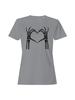 Skeleton Hands Make Heart Women's T-shirt Unisex T-Shirt