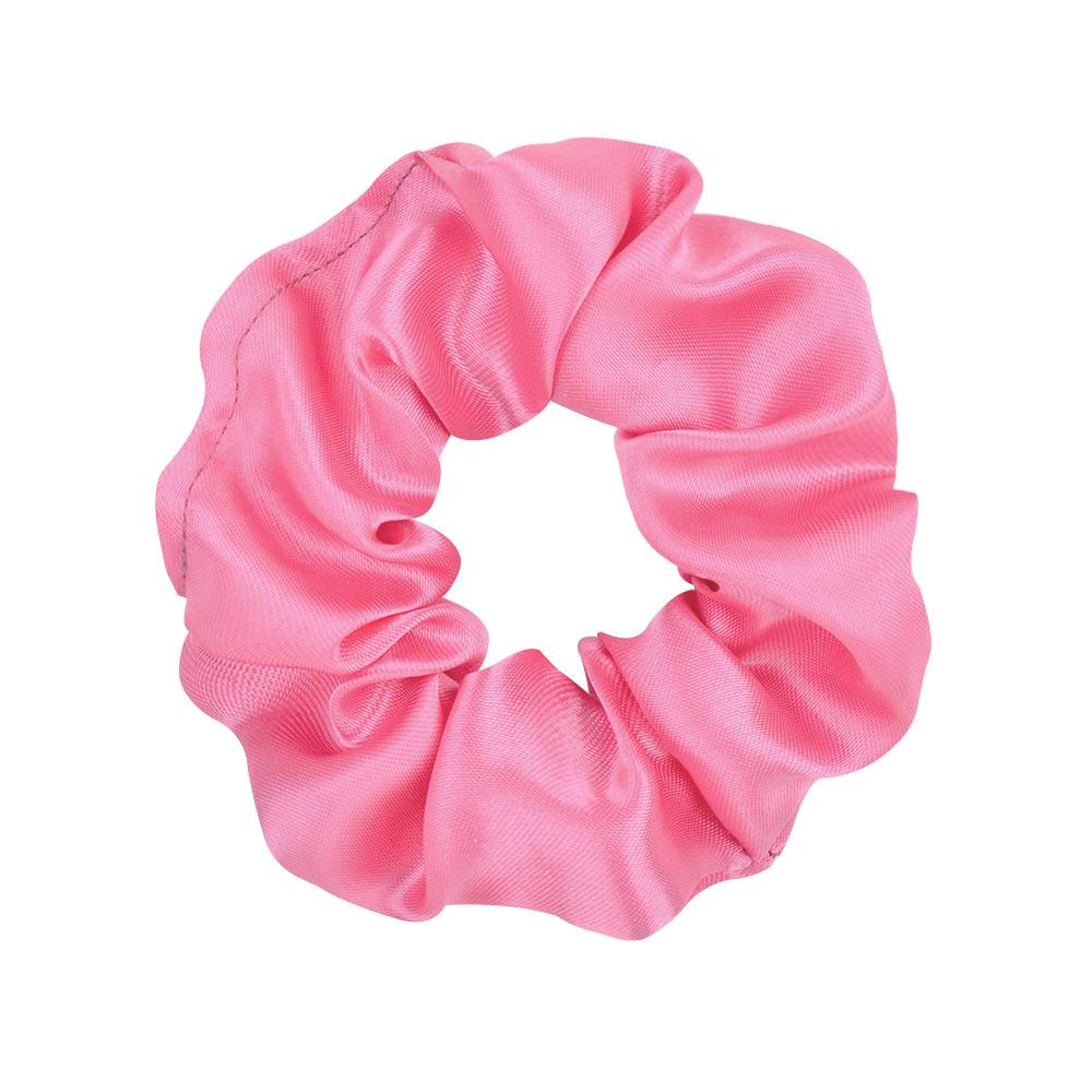 3.9 Inch Women Silk Scrunchie Elastic Handmade Multicolor  Hair Band Ponytail Holder Headband Hair Accessories