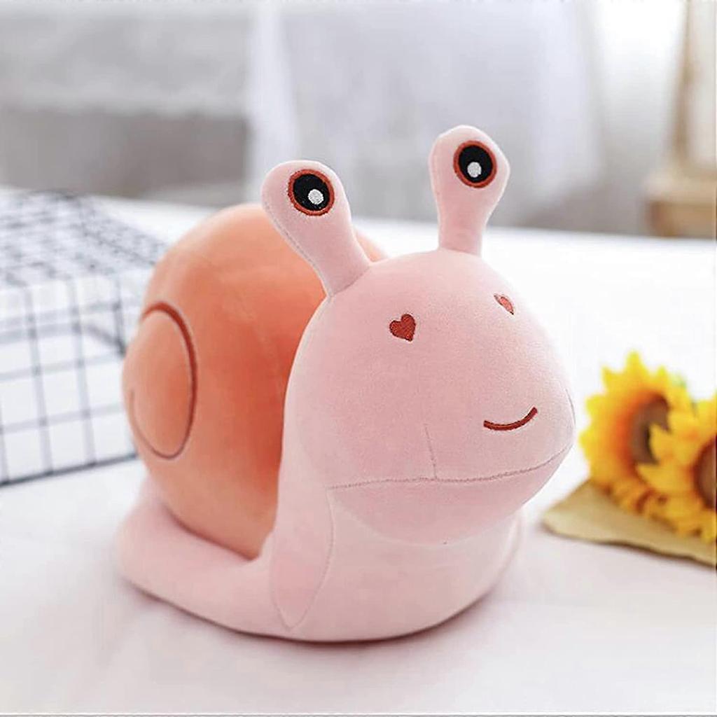 Plush Snails Stuffed Animals Toys Dolls Gifts for Kids Boys Girls Orange 9 Inches