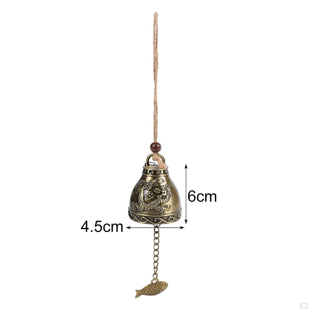 Wind Bell Car Hanging Decoration Creative Sturdy Interiors Easy To Use Chime Ornament for Porch