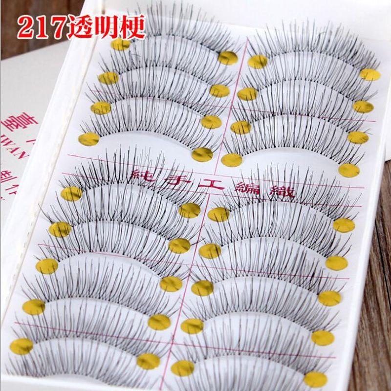 Choyu - Set of 10 Pairs: Natural Criscross False Eyelashes