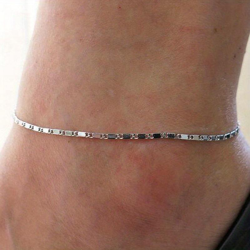 European and American Hot-Selling Double-Layer Heart Anklet - Minimalist Beach Jewelry for Women