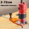 Adjustable Guide Circle Cutting Jig Ergonomic Ball Handle Router Circle Cutter  Circle Slotting
