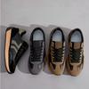 Platformowe Sneakersy Casualowe dla Mężczyzn Miękka Podeszwa Buty do Biegania Moda Casual Skóra PU Oddychające Zwiększające Wysokość Grube Buty na Deskę