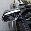 For Toyota Highlander 2015- Chrome Rearview Mirror Rain Eyebrow Cover