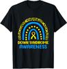 Rainbow World Down Syndrome Awareness for Men Women Kids T-Shirt