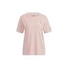 Drop Shoulder Sleeve T Shirt Women's Pink HE7340