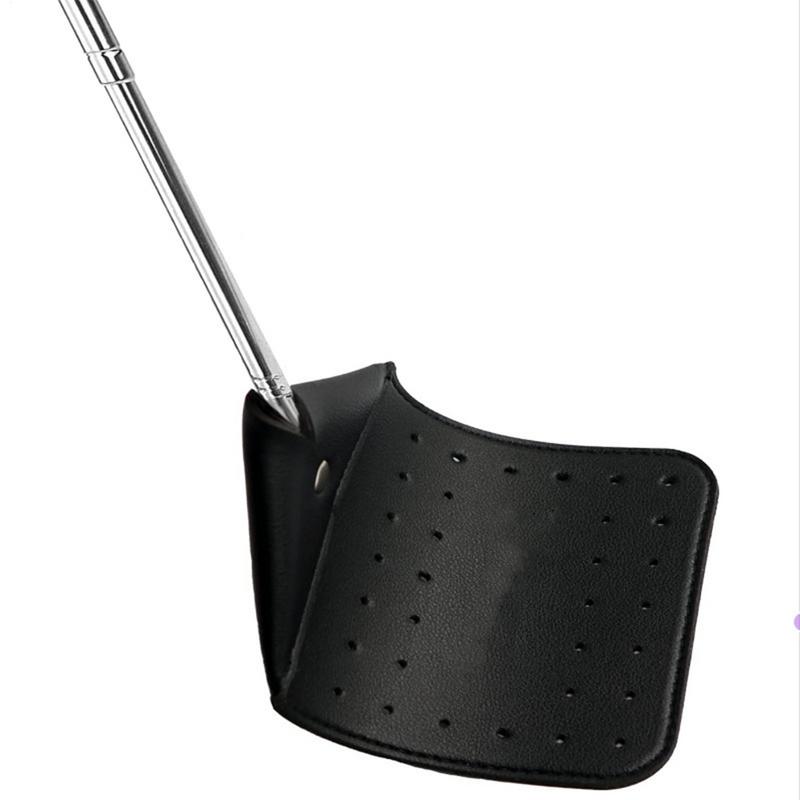 Flugsmälla Kraftig Infällbar Flugsmälla Med Stålhandtag Handhållen Zapper Racket Med Metallhandtag Flygande Fångare Verktyg För