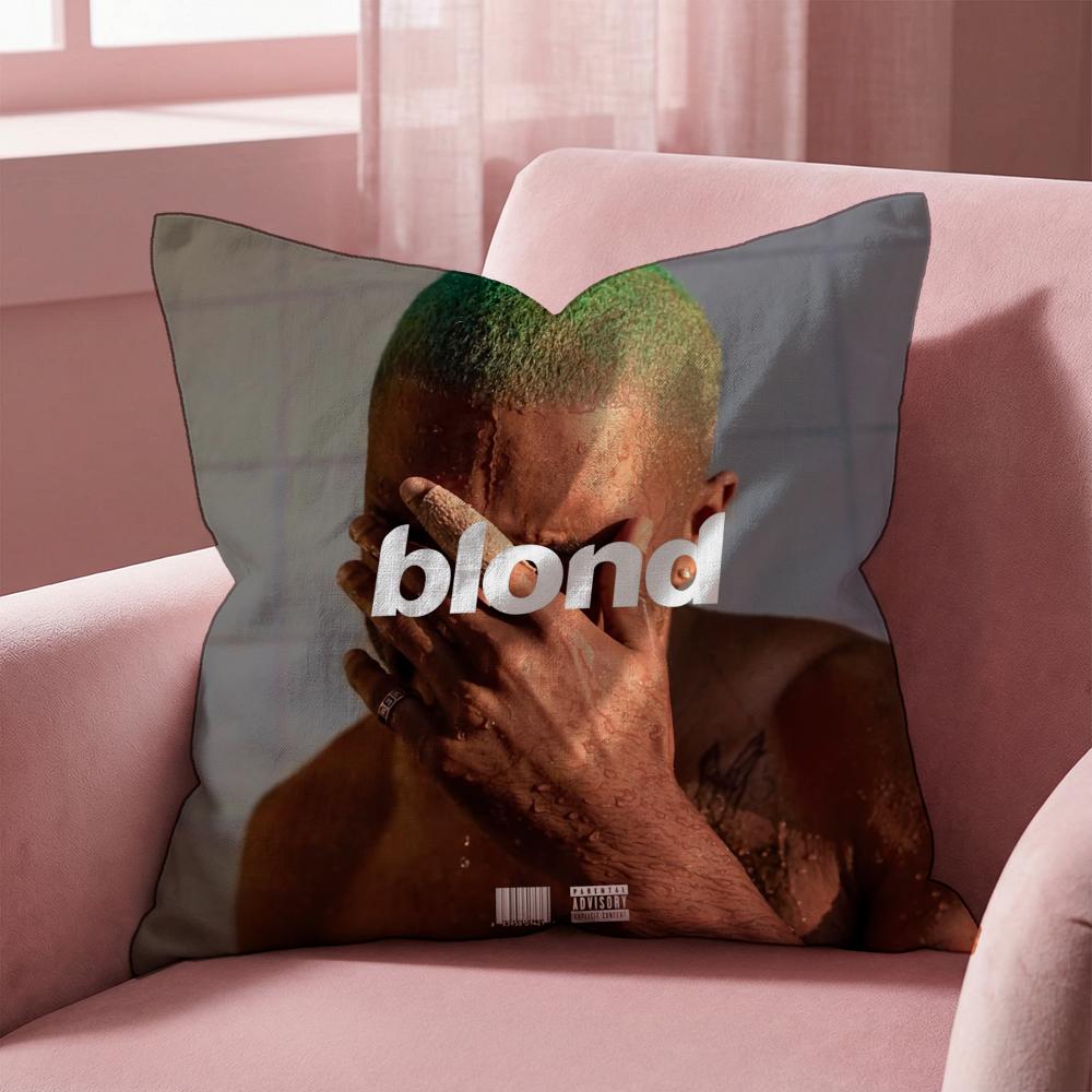 Blond F-Frank Singer O-Ocean Cushion Cover Multi-Scene Pillow Cover for Home & Car - Reversible, Soft & Durable for Daily Use