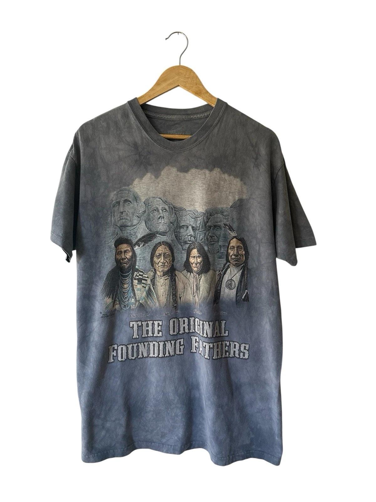 

The Mountain Founding Fathers T Shirt Men’s XL Blue Geronimo Sitting Bull 3XL