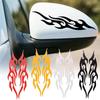 Car Sticker Modified Flame Bumper Hood Rearview Mirror Head Cover Stickers Cover Scratches Motorcycle Decals Car Decorative