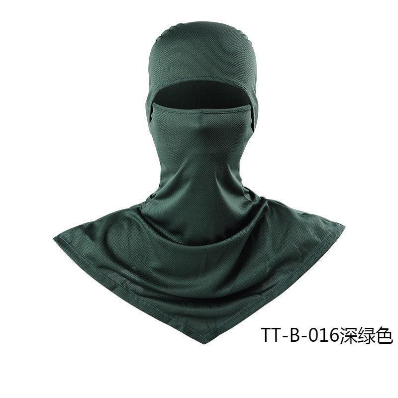 Male face mask UV protection cycling hood neck protection fishing sun protection full mask