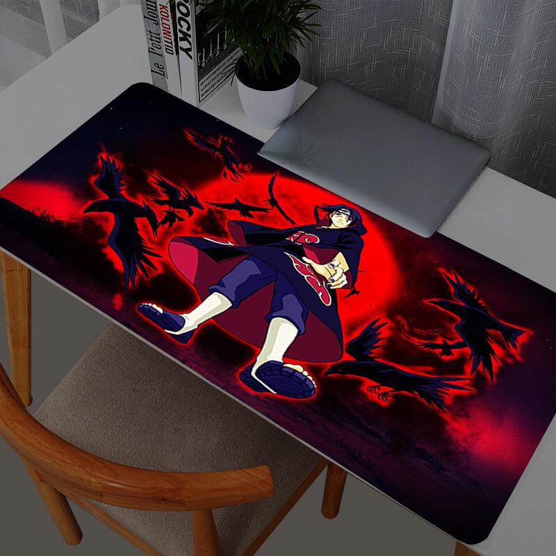 Mouse Pads Anime NARUTO Akatsuki Gaming Accessories Mousepad Gamer PC Completo Computer Keyboard Desk Mat Varmilo Mouse Pad