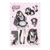 Domi Korean Style Sweet & Cool Girl Character Sticker Book – Creative Journal Stickers