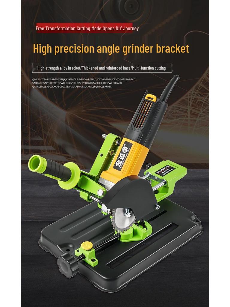 Universal Handheld Grinder Stand & Multi-Functional Table Saw Conversion Kit