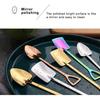 Pack of 8 Ice Cream Scoop Stainless Steel Watermelon Fruit Spades Dining Room Teaspoons Banquet Tableware Household Supplies