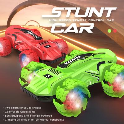 Remote Control Speed Racing Children's Explosive Wheel Stunt Car 2.4G Drift Car Climbing Remote Control Car Toy