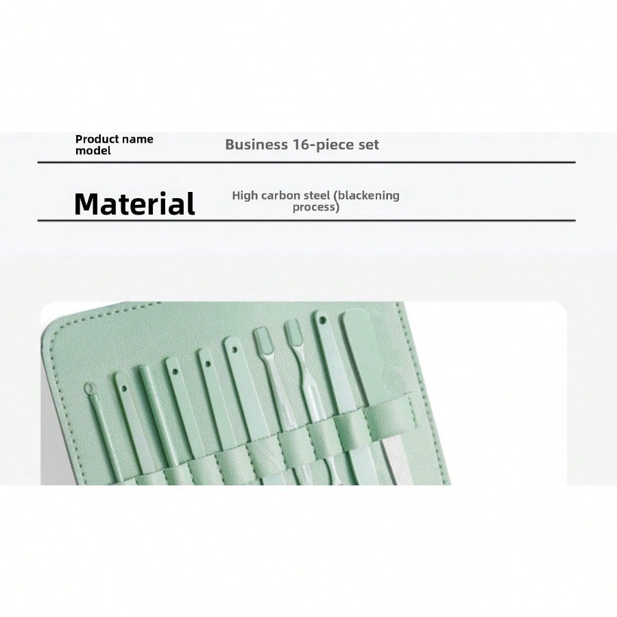 Nail clippers set, nail clippers set, nail clippers, pedicure tools, beauty set, 7-piece set, ear scoop