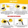 Mouse Catcher Trap Bucket Intelligent Pitfall Auto Reset Flip and Slide Bucket Lid Auto Reset Reusable Mouse Pest Control Traps