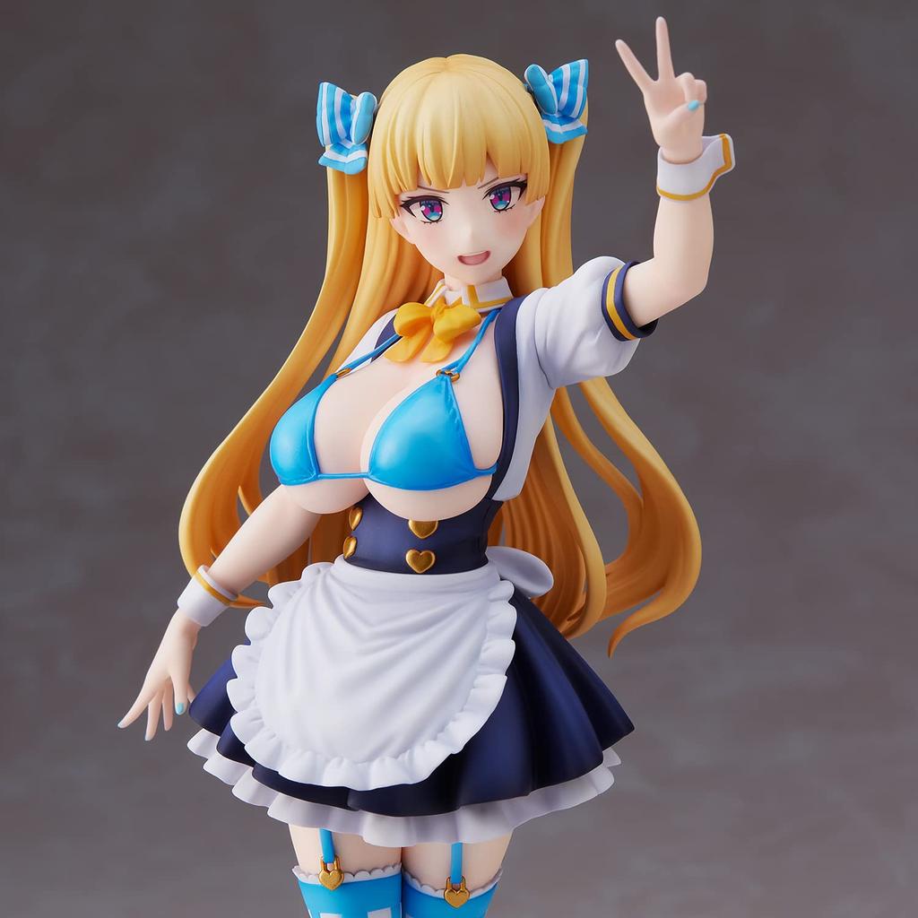 Michihas Illustration Bell PVC ABS Komplettfigur "Lina Roll-chan" Nicht-Maßstab & Vorgemalt