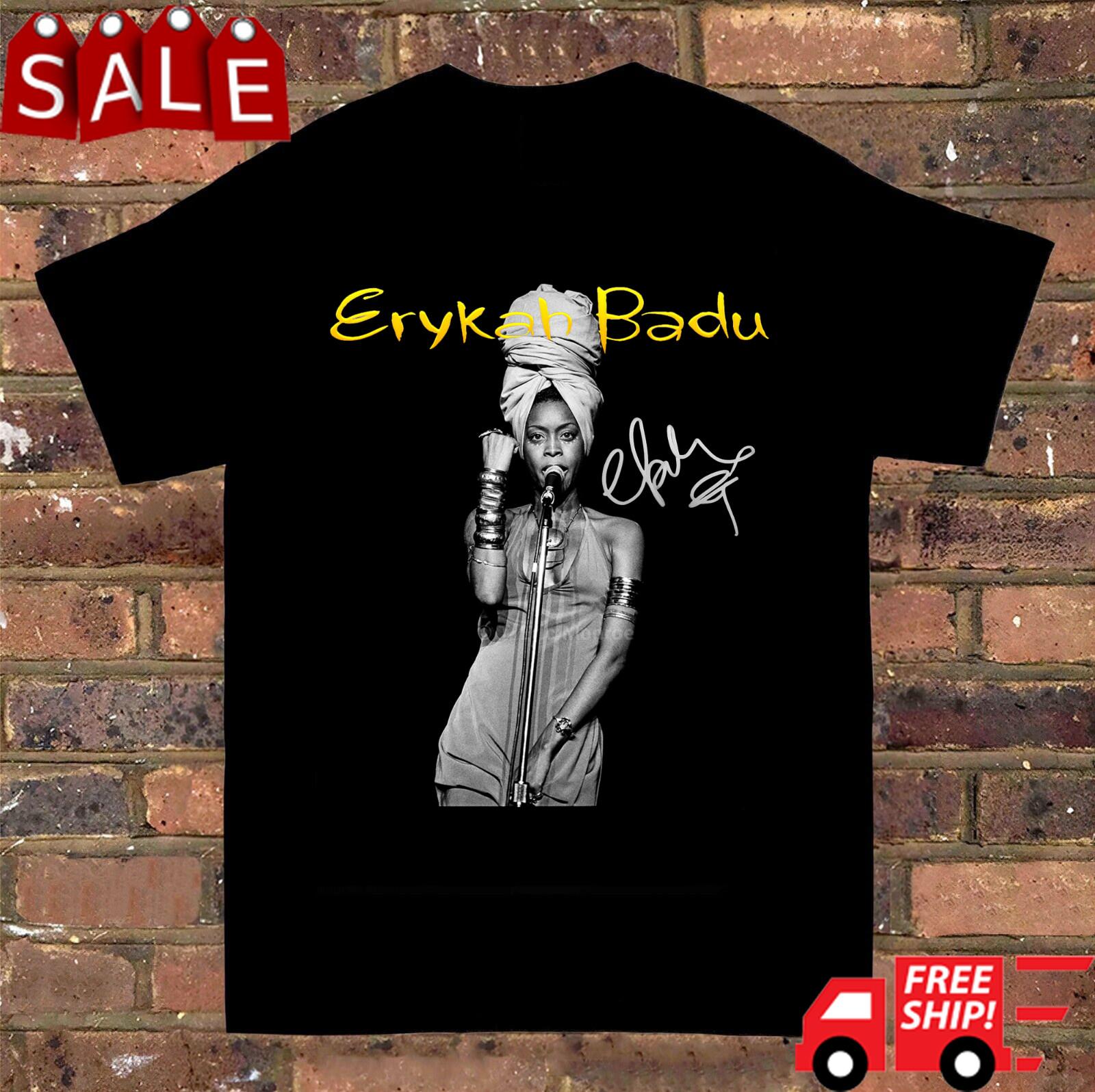 Erykah Badu Signature Short Sleeve Gift TShirt Unisex All Size S to 5XL XL