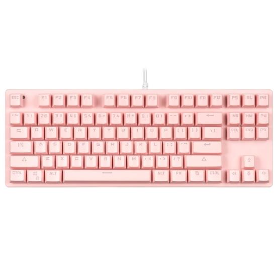 

K70 Wired Colorful Gaming Mechanical Keyboard for LED Light Desktop Computers