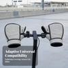 Waterproof Motorcycle Handlebar Mitts | Widened Elongated Cuff,