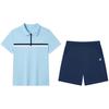 Kids Boys Moisture-Wicking Lightweight Short Sleeve Knit Set