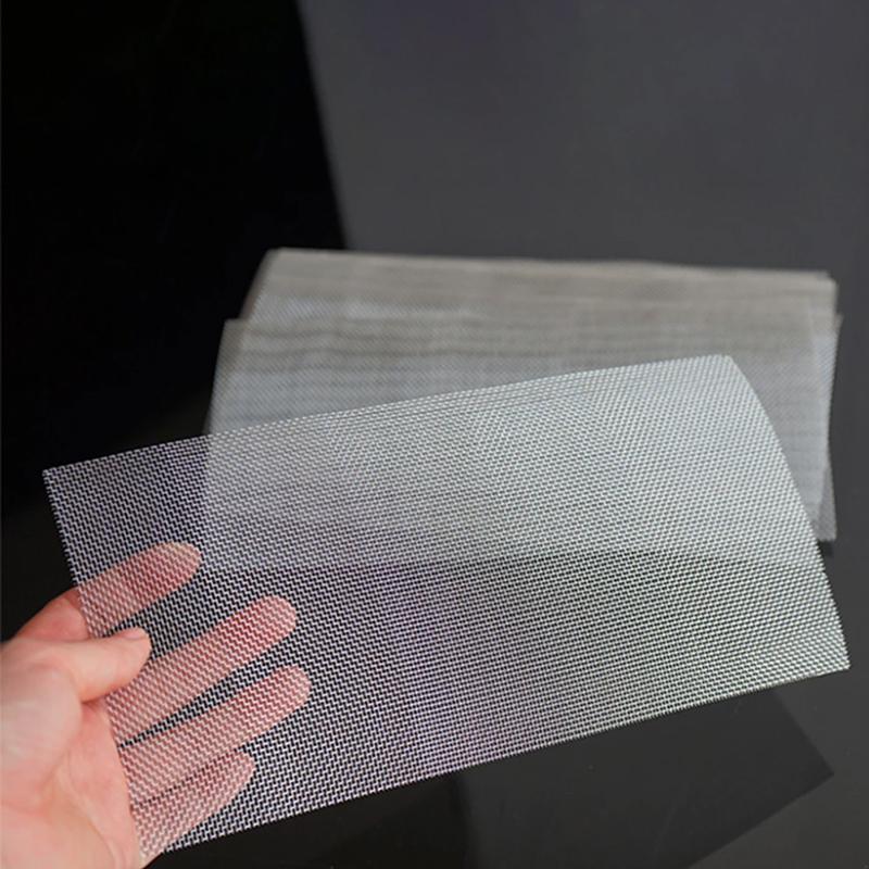 Stainless Steel Car Bumper Repair Mesh Plastic Crack Hole Filling Net Welded Mesh for Bumper Body Hood Car Repairing Accessories