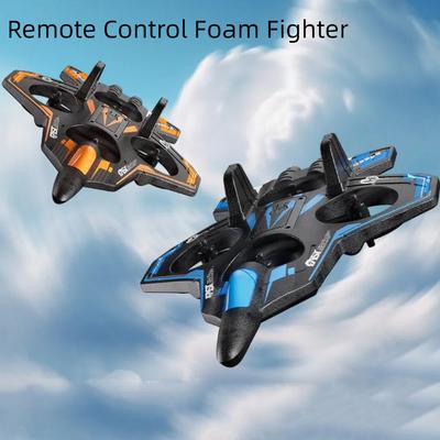 Helicóptero de Brinquedo com Sensor de Gravidade e Quatro Motores Recarregável RC Hobby Avião a Jato Decoração de Casa