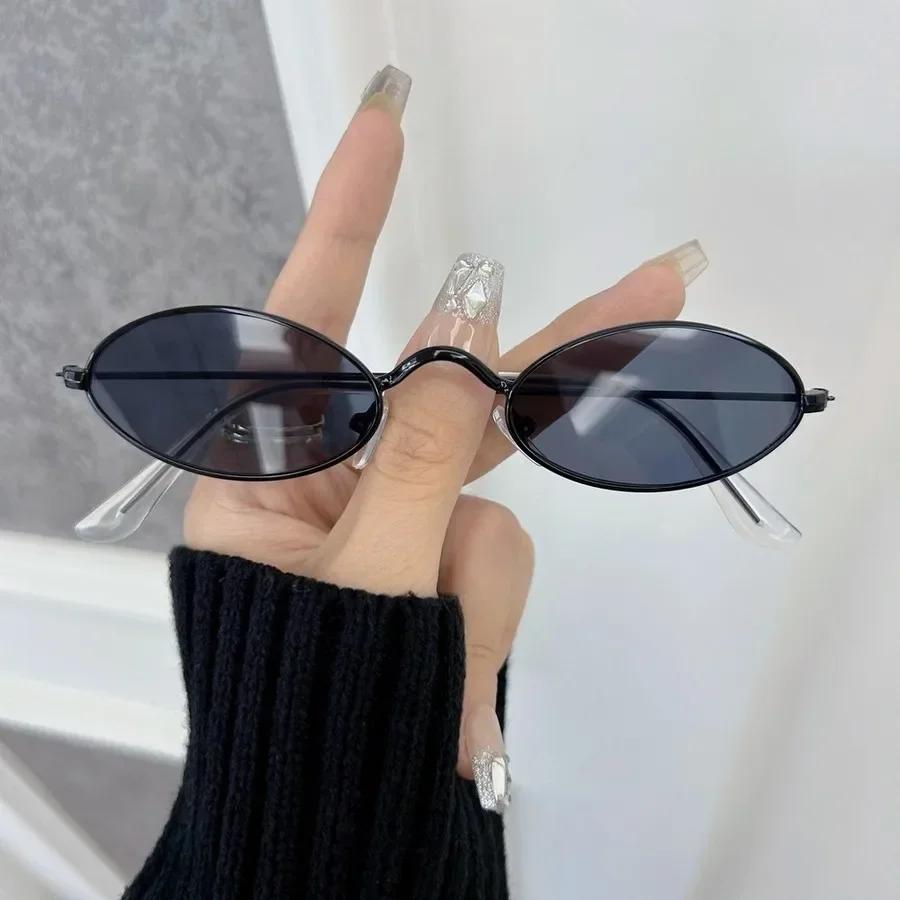 Vintage Cat Eye Sunglasses For Women Men Fashion Retro Minimalist Stylish Glasses Female Male
