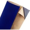 45cm*1/3/5/10/20m Blue Color Self Adhesive Flocking Velvet Fabric Sticky Flcok Suede Fabric for Jewelry Box Car Interior Decor