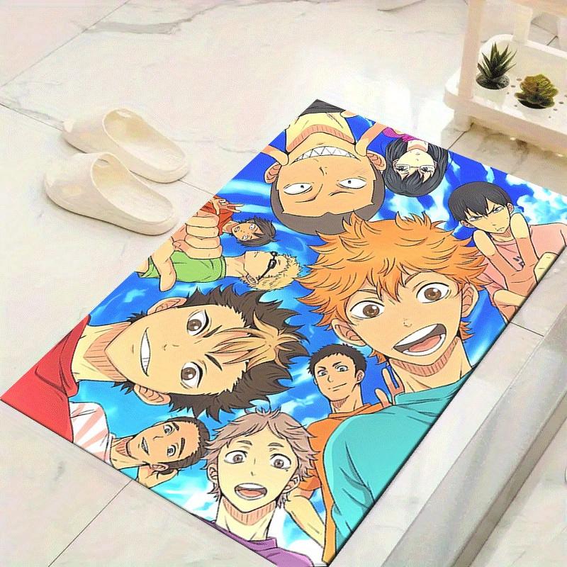 

1pc Haikyu!! Pattern Area Rug, Anti Slip Non Shedding Stain Resistant Carpet 60cm by 90cm
