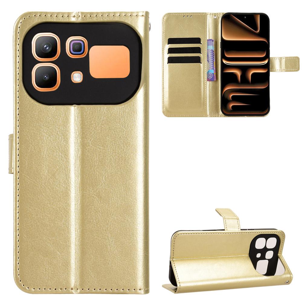 Flip Cover compatible for Infinix Note 60/Note 60 Pro PU Leather Phone Case Full-Body Protection with [RFID Blocking]