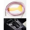 Car Air Conditioner Outlet Decorative Car Interior Mould Trim Strip Pink Intake Decorative Line for Car Vent Decoration Strip