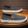 Men Canvas Shoes Slip On Loafers Autumn Breathable Sneakers Men Comfty Casual Men Shoes Lightweight Flats Male Walking Zapatos