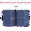 Fishing Tackle Box with 12 Compartments for Lures and Accessories